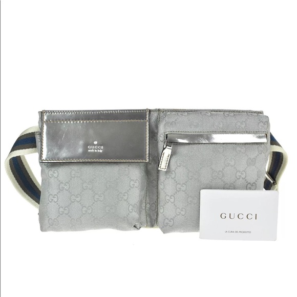 gucci silver crossbody